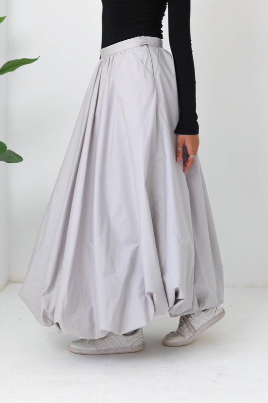 Bubble skirt In grey