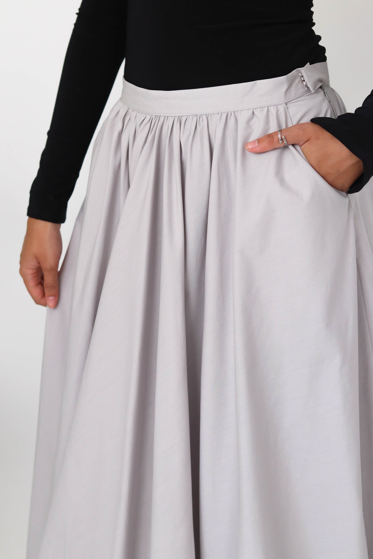 Bubble skirt In grey