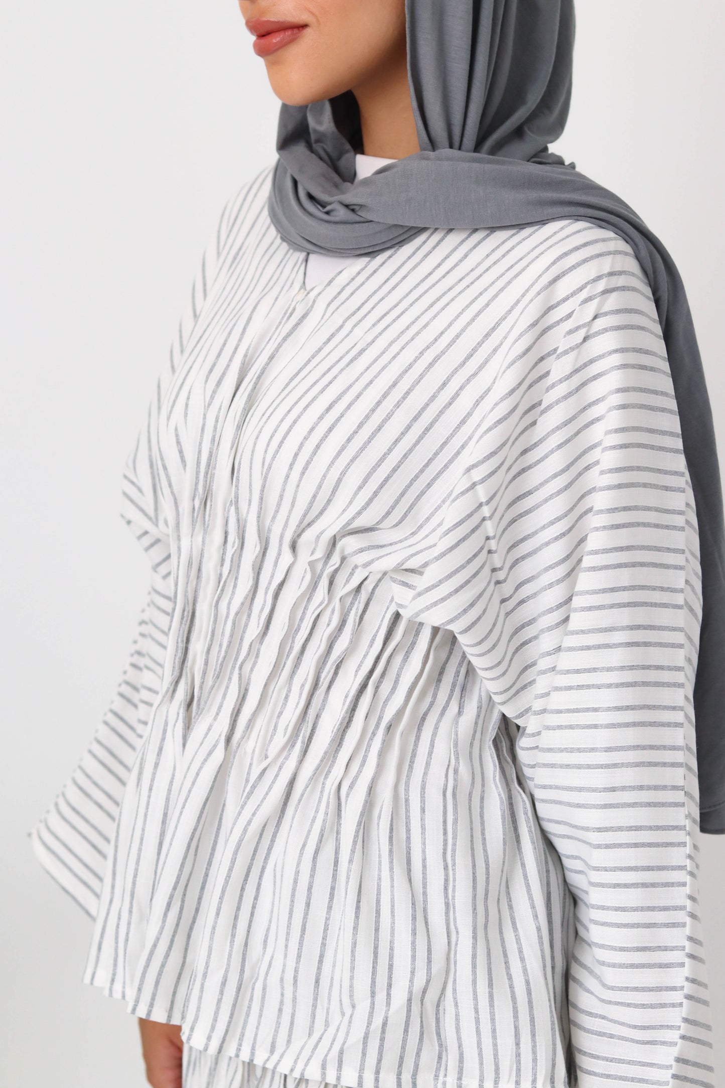 Striped Skirt Set