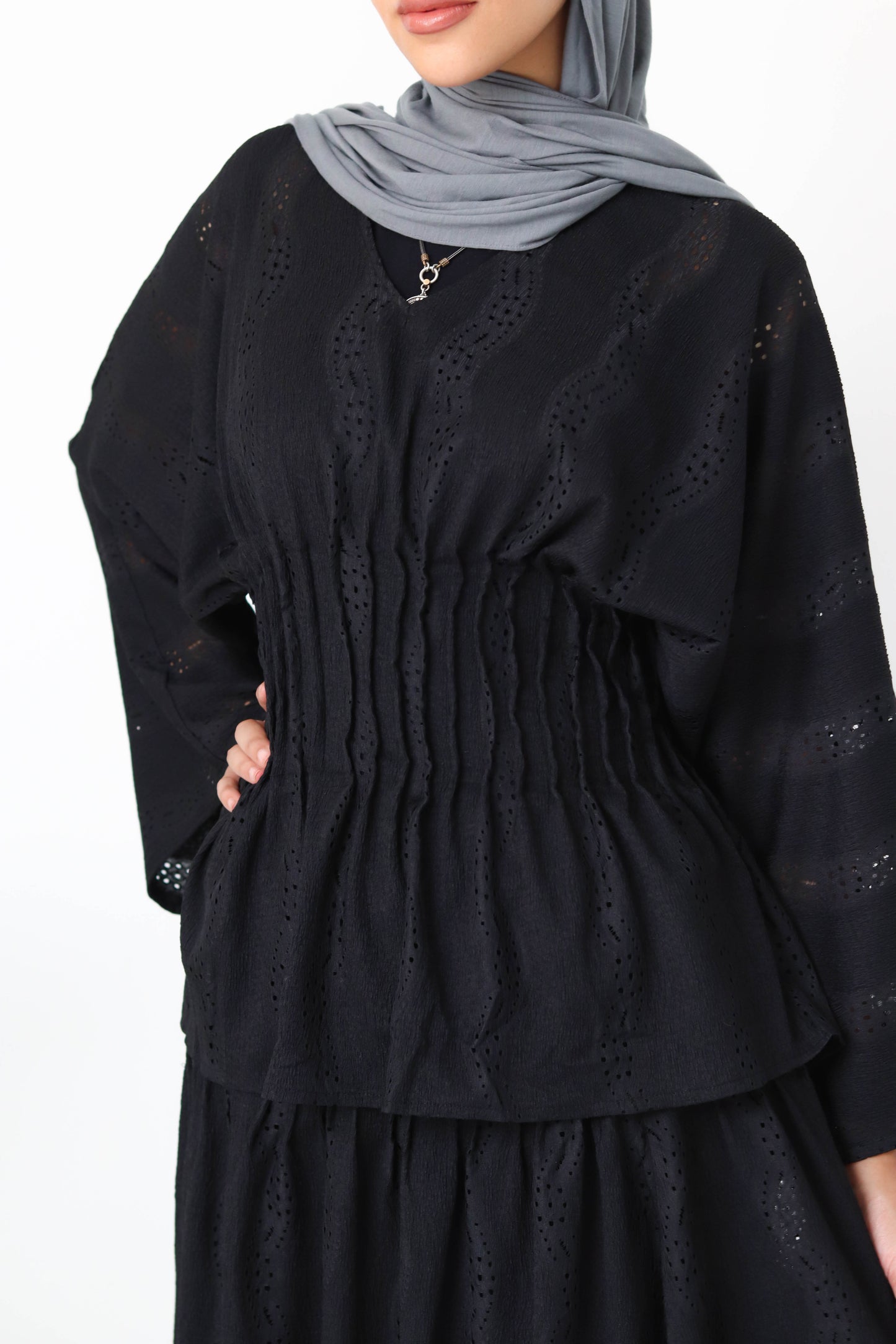 Skirt Set In Black