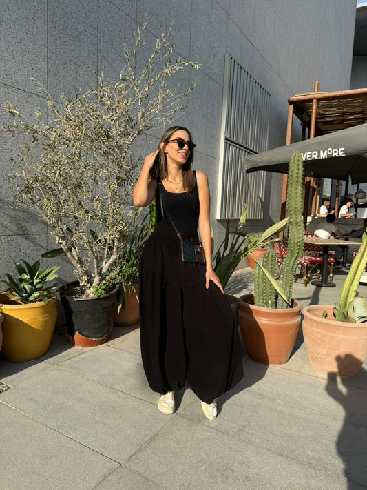 Boho Pants In Black