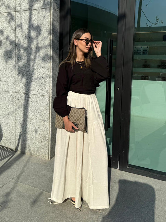 Boho Pants In Beige