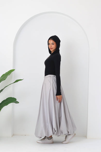 Bubble skirt In grey