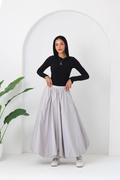 Bubble skirt In grey