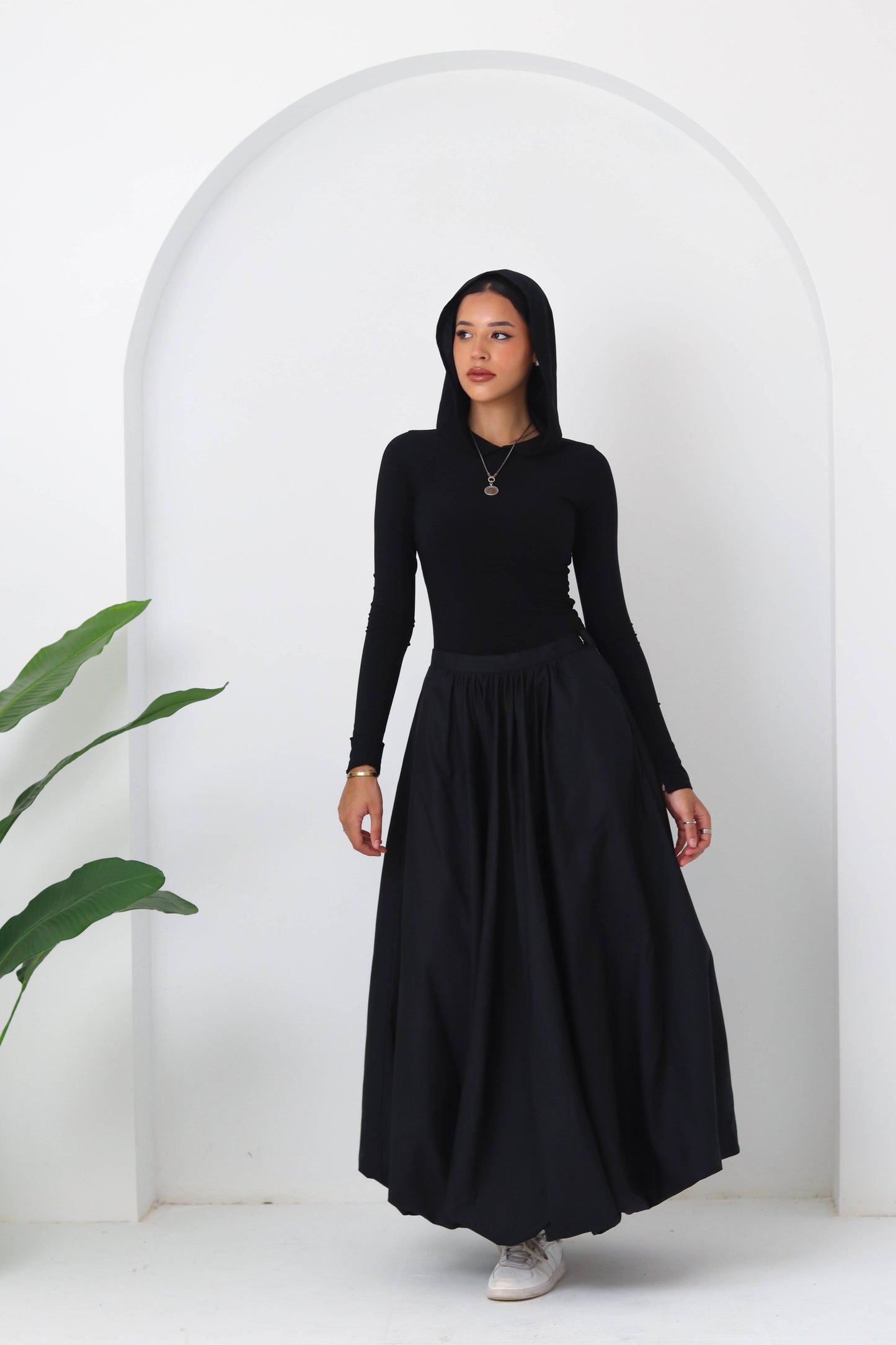Bubble Skirt In Black