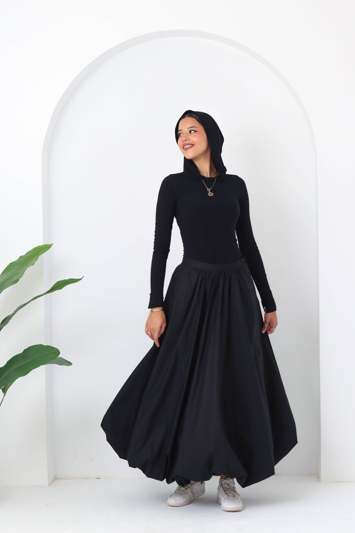 Bubble Skirt In Black