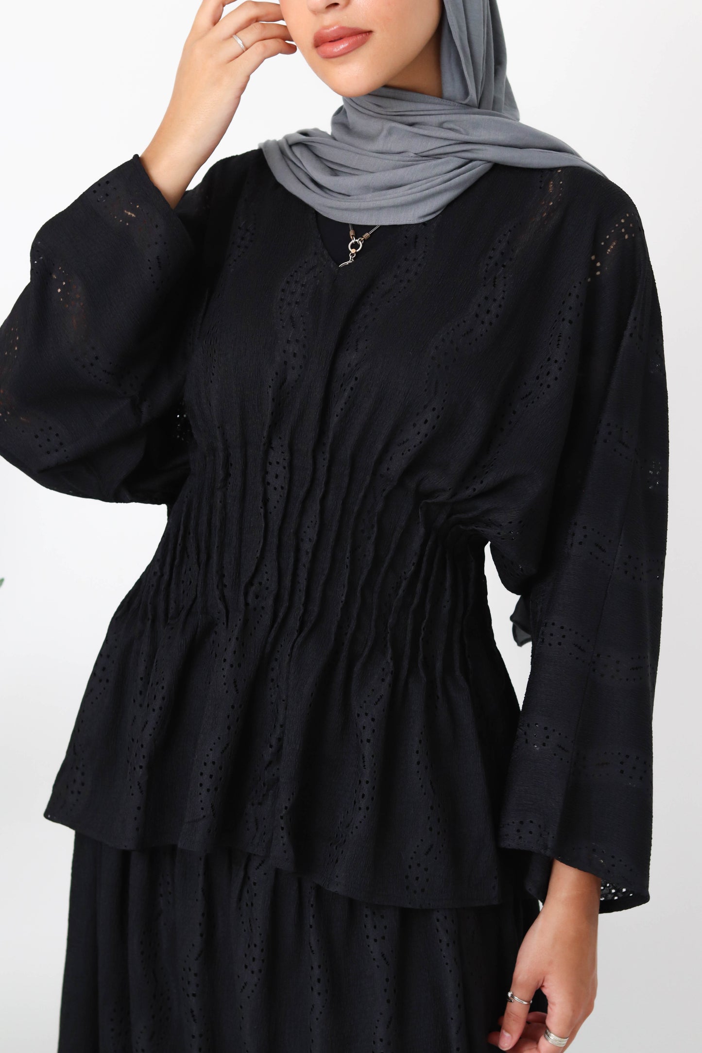 Skirt Set In Black