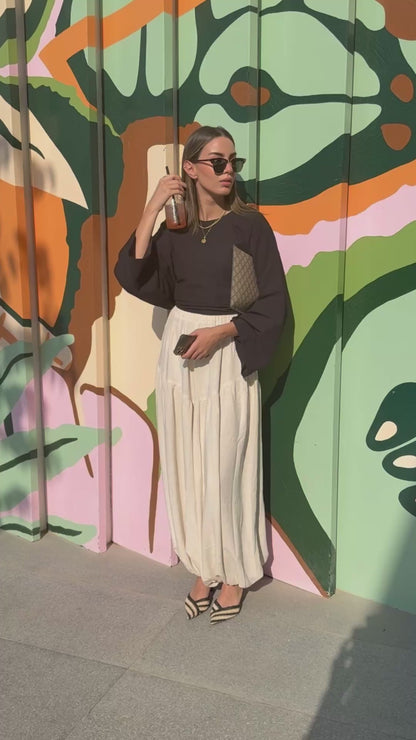 Boho Pants In Beige